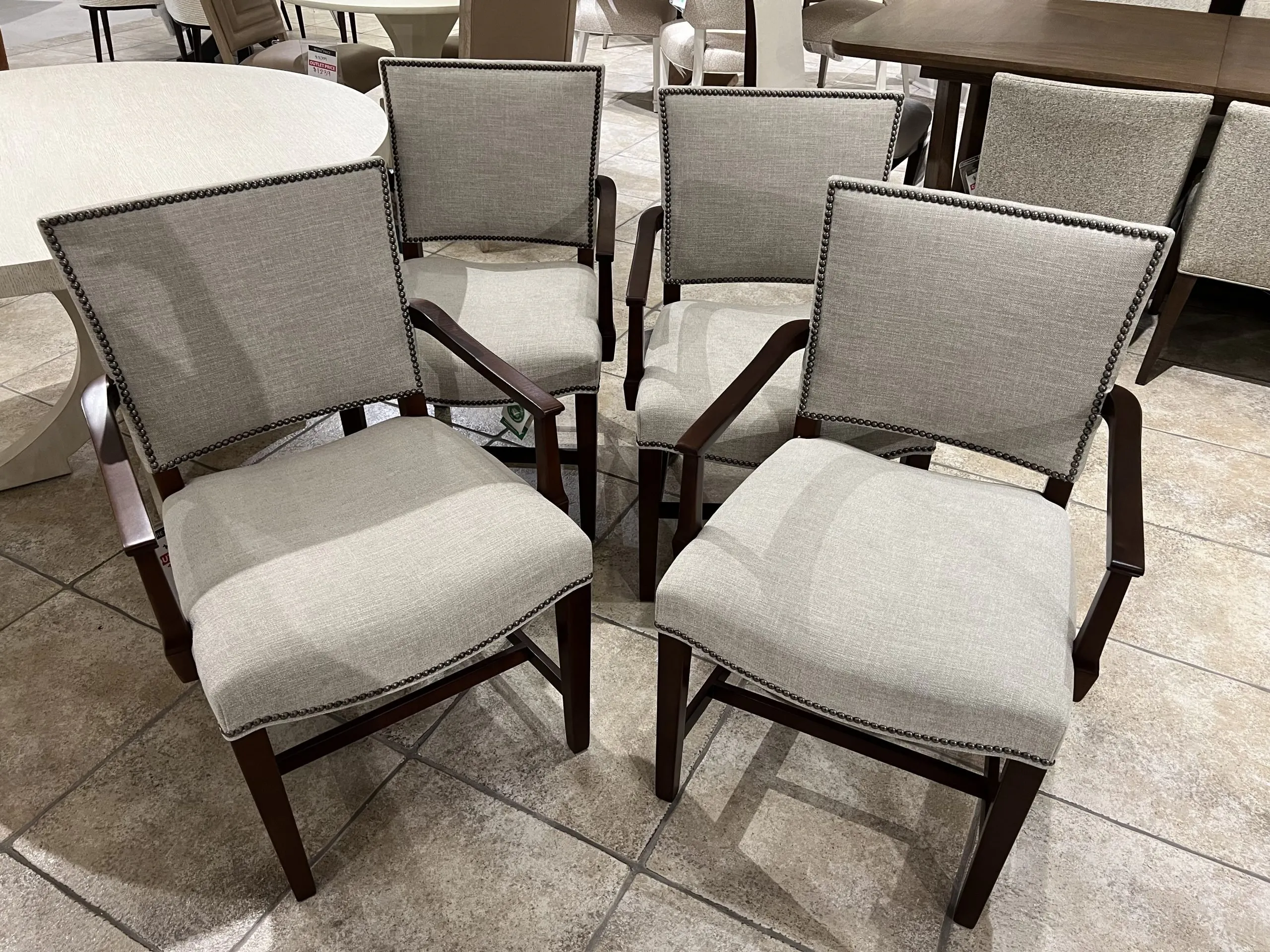 Hickory Chair HC5750-01/110 Madigan Dining Arm Chair