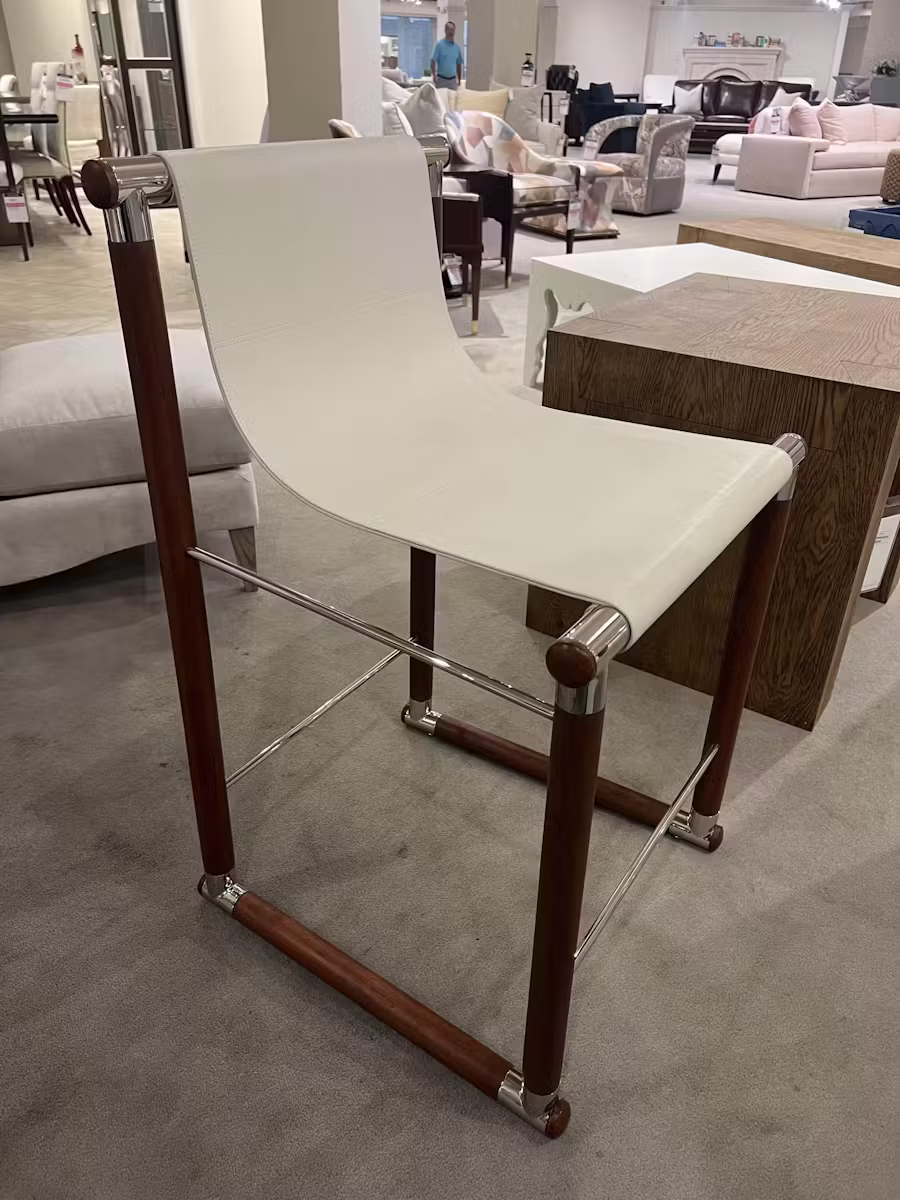 Maitland-Smith 8500-42/90 Lincoln Counter Stool Maitland-Smith 8500-42/90 Lincoln Counter Stool