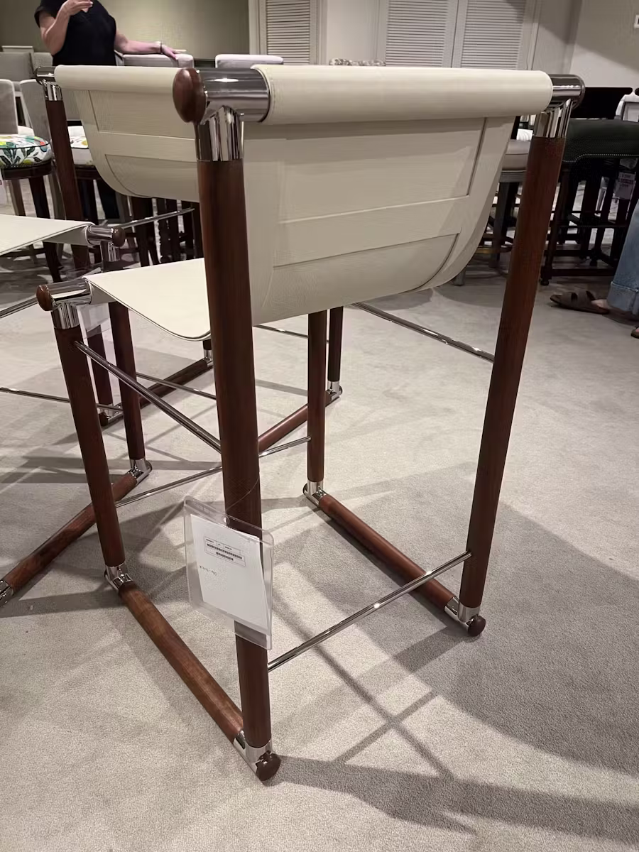 Maitland-Smith 8500-42/90 Lincoln Counter Stool Maitland-Smith 8500-42/90 Lincoln Counter Stool