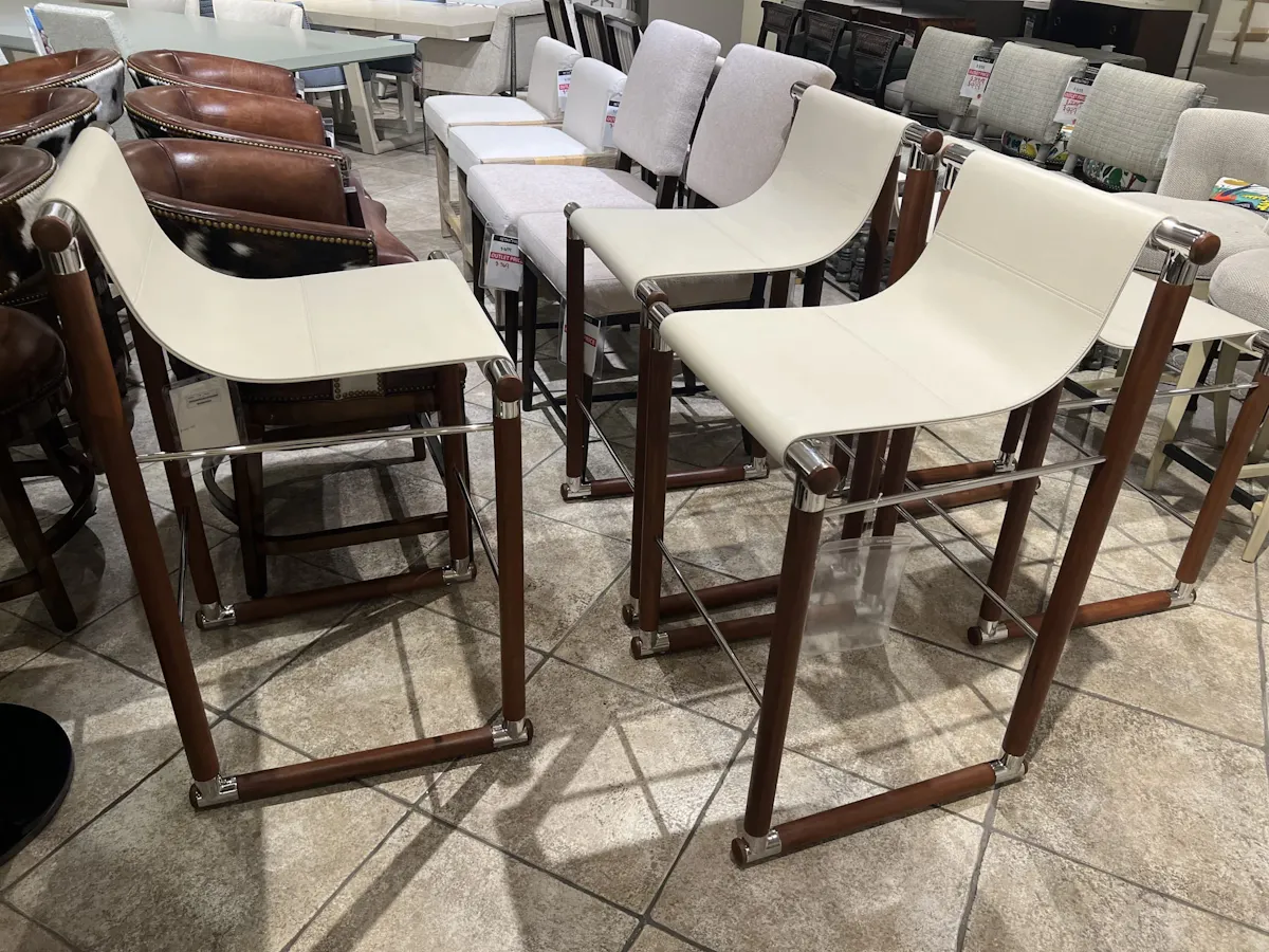 Maitland-Smith 8501-42/100 Lincoln Bar Stool Maitland-Smith 8501-42/100 Lincoln Bar Stool