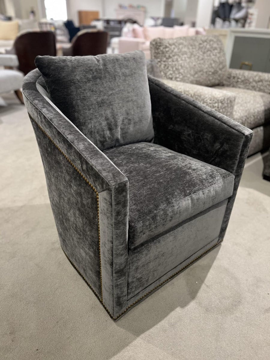 Century LTD5257-8/60 Gerard Swivel Barrel Chair Century LTD5257-8/60 Gerard Swivel Barrel Chair