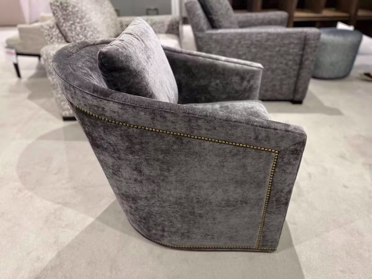 Century LTD5257-8/60 Gerard Swivel Barrel Chair Century LTD5257-8/60 Gerard Swivel Barrel Chair