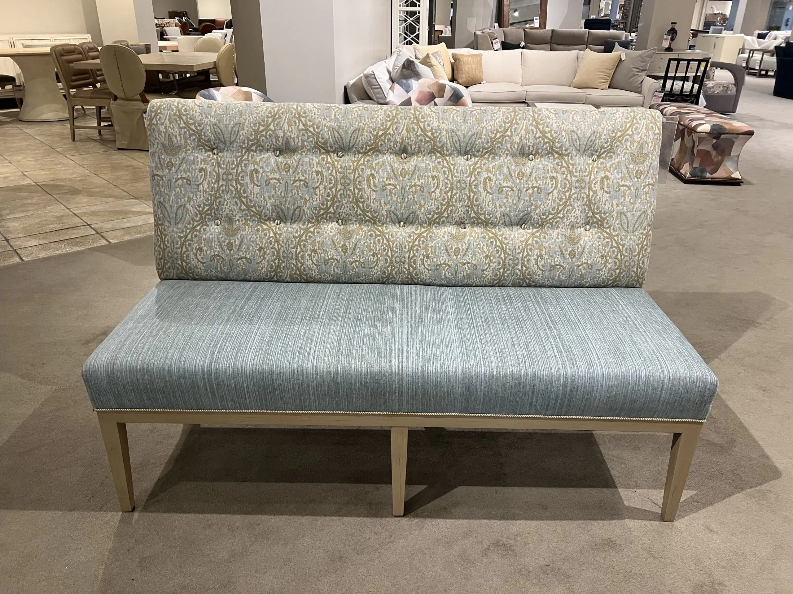 Jessica Charles 7001-T/10083 Gemini Tufted Banquette