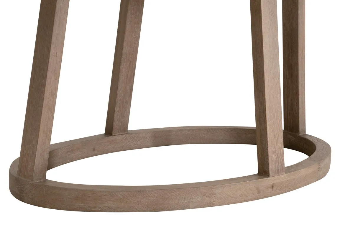 Essentials For Living 8011.SGRY-OAK Reeves Oval Dining Table Essentials For Living 8011.SGRY-OAK Reeves Oval Dining Table