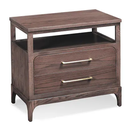 Simply Amish SNAVE-02B1 Avery 2-Drawer Nightstand Simply Amish SNAVE-02B1 Avery 2-Drawer Nightstand