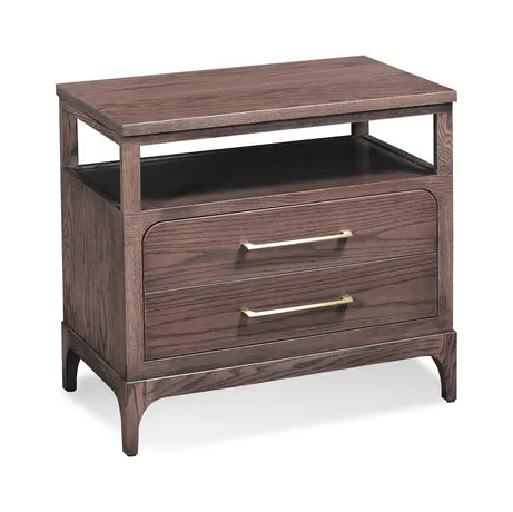 Simply Amish SNAVE-02B1 Avery 2-Drawer Nightstand Simply Amish SNAVE-02B1 Avery 2-Drawer Nightstand