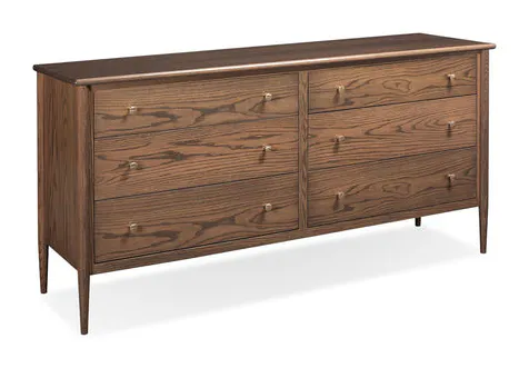 Simply Amish SSTAT-08F2 Tate 60" 6-Drawer Dresser Simply Amish SSTAT-08F2 Tate 60" 6-Drawer Dresser