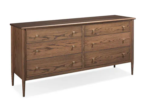 Simply Amish SSTAT-08F2 Tate 60" 6-Drawer Dresser Simply Amish SSTAT-08F2 Tate 60" 6-Drawer Dresser