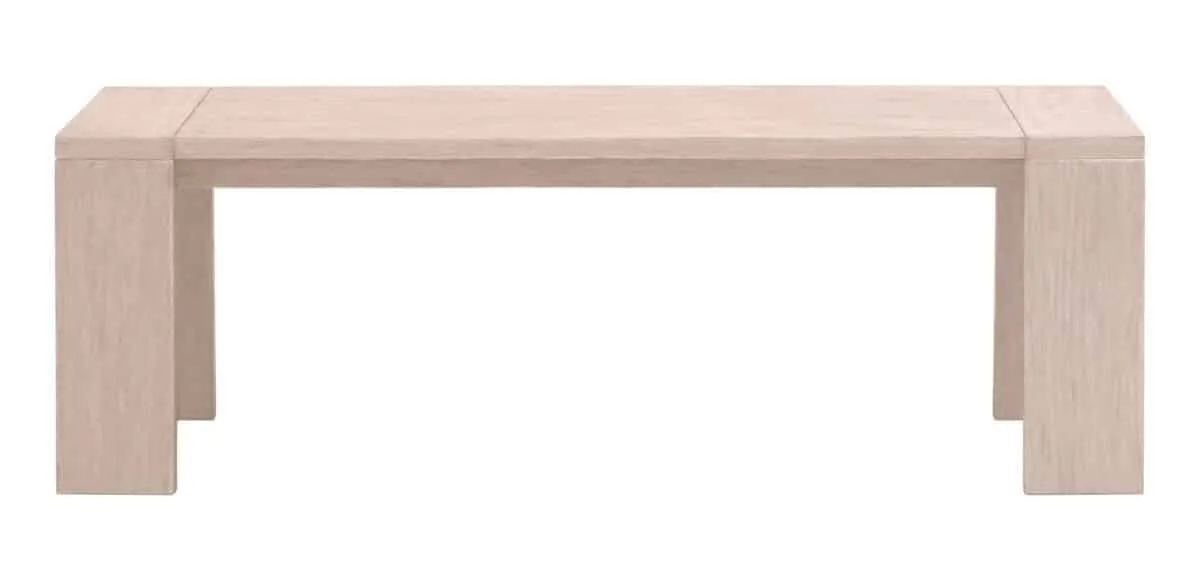 Essentials For Living 6830-B.W-ET Sur Outdoor Bench