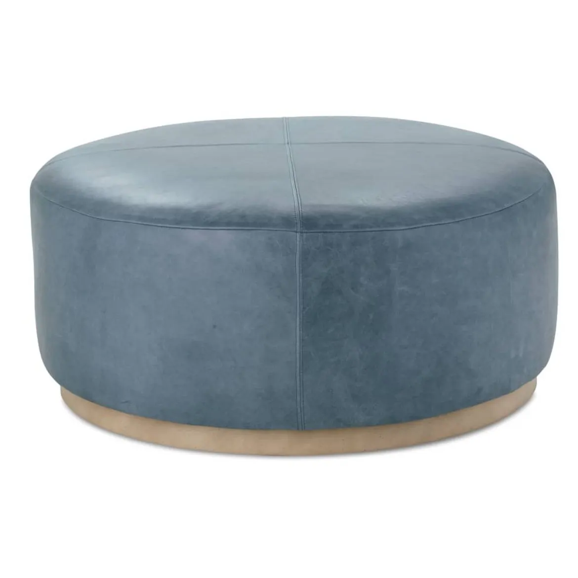 Rowe Furniture CUSTOM-L-OTTOMAN-RC Custom Leather Ottomans