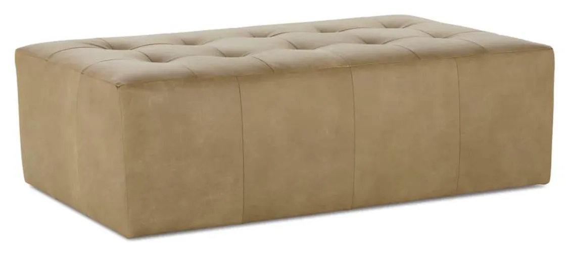 Rowe Furniture CUSTOM-L-OTTOMAN-RC Custom Leather Ottomans Rowe Furniture CUSTOM-L-OTTOMAN-RC Custom Leather Ottomans