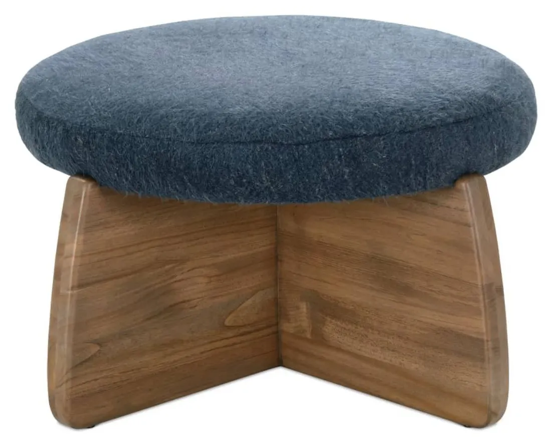 Rowe Furniture R100-P3-018-RC Brushed Blend Nova Round Ottoman Rowe Furniture R100-P3-018-RC Brushed Blend Nova Round Ottoman