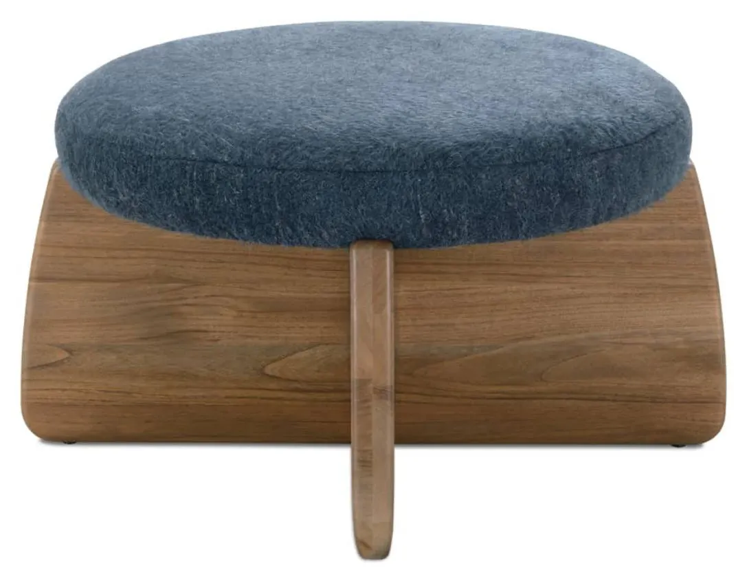 Rowe Furniture R100-P3-018-RC Brushed Blend Nova Round Ottoman Rowe Furniture R100-P3-018-RC Brushed Blend Nova Round Ottoman