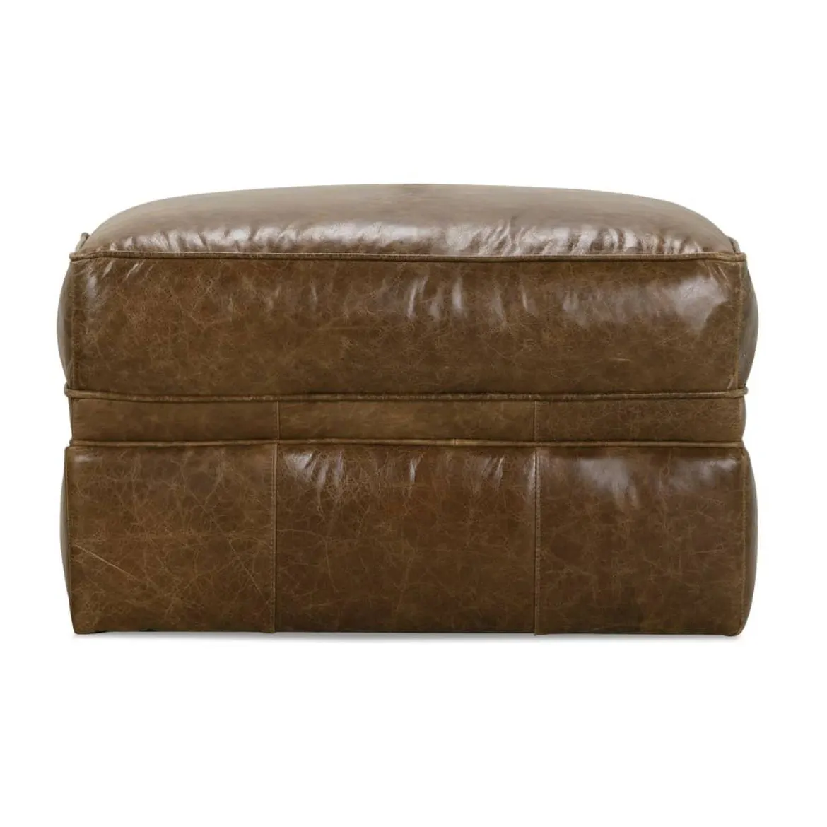 Rowe Furniture KARA-L-005-RC Kara To the Floor Leather Ottoman
