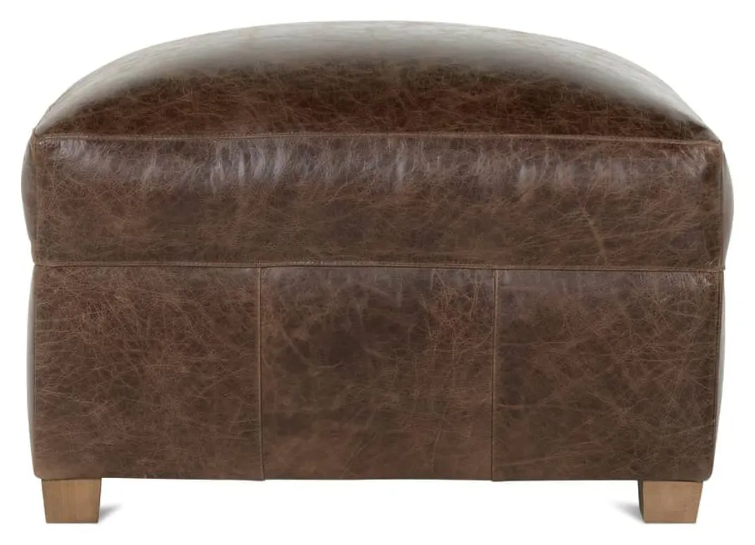 Rowe Furniture LILAH-L-005-RC Lilah Leather Ottoman Rowe Furniture LILAH-L-005-RC Lilah Leather Ottoman
