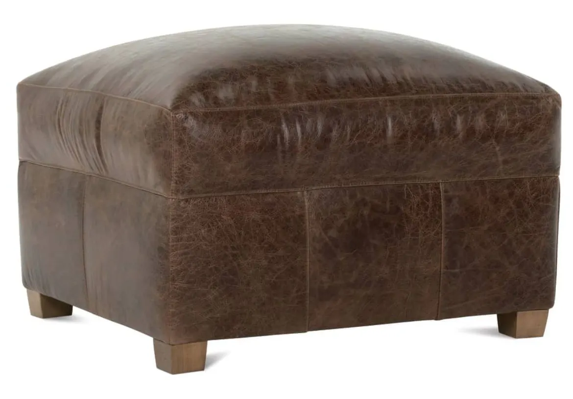 Rowe Furniture LILAH-L-005-RC Lilah Leather Ottoman Rowe Furniture LILAH-L-005-RC Lilah Leather Ottoman