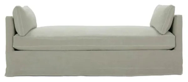 Rowe Furniture MADELINE-SLIP-008 Madeline Slipcovered Settee Rowe Furniture MADELINE-SLIP-008 Madeline Slipcovered Settee