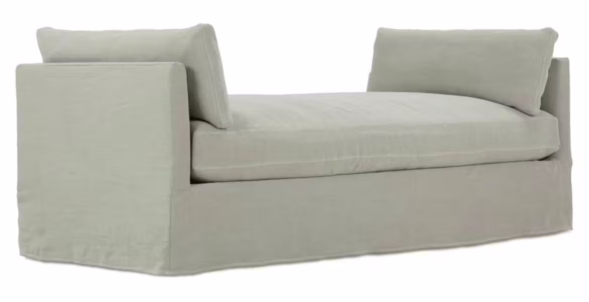 Rowe Furniture MADELINE-SLIP-008 Madeline Slipcovered Settee Rowe Furniture MADELINE-SLIP-008 Madeline Slipcovered Settee