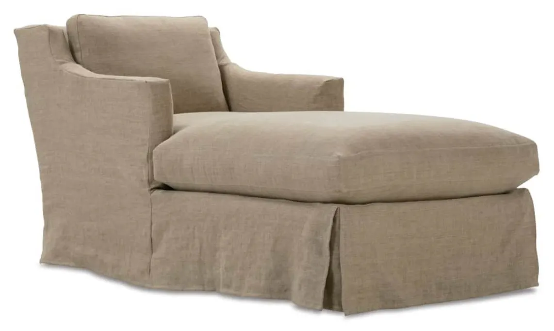 Rowe Furniture MADELINE-SLIP-039-RC Madeline Slipcovered Chaise Chair Rowe Furniture MADELINE-SLIP-039-RC Madeline Slipcovered Chaise Chair