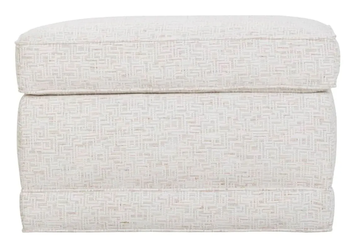 Rowe Furniture C18-075-RC Times Square Built to Floor Ottoman Rowe Furniture C18-075-RC Times Square Built to Floor Ottoman