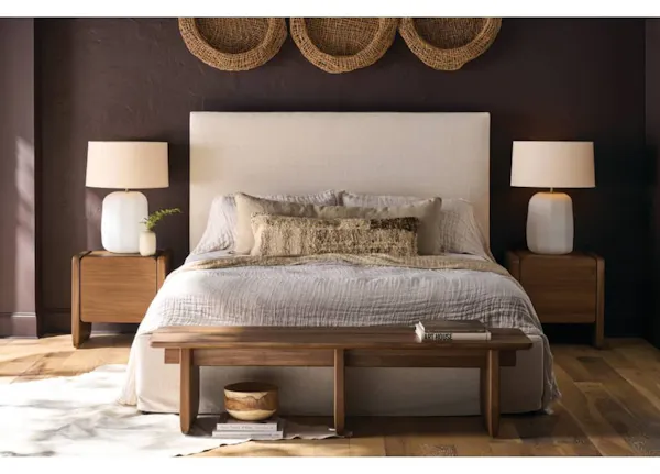 Rowe Furniture GLENWOOD-SLIP-BED Glenwood Slipcovered Bed Rowe Furniture GLENWOOD-SLIP-BED Glenwood Slipcovered Bed