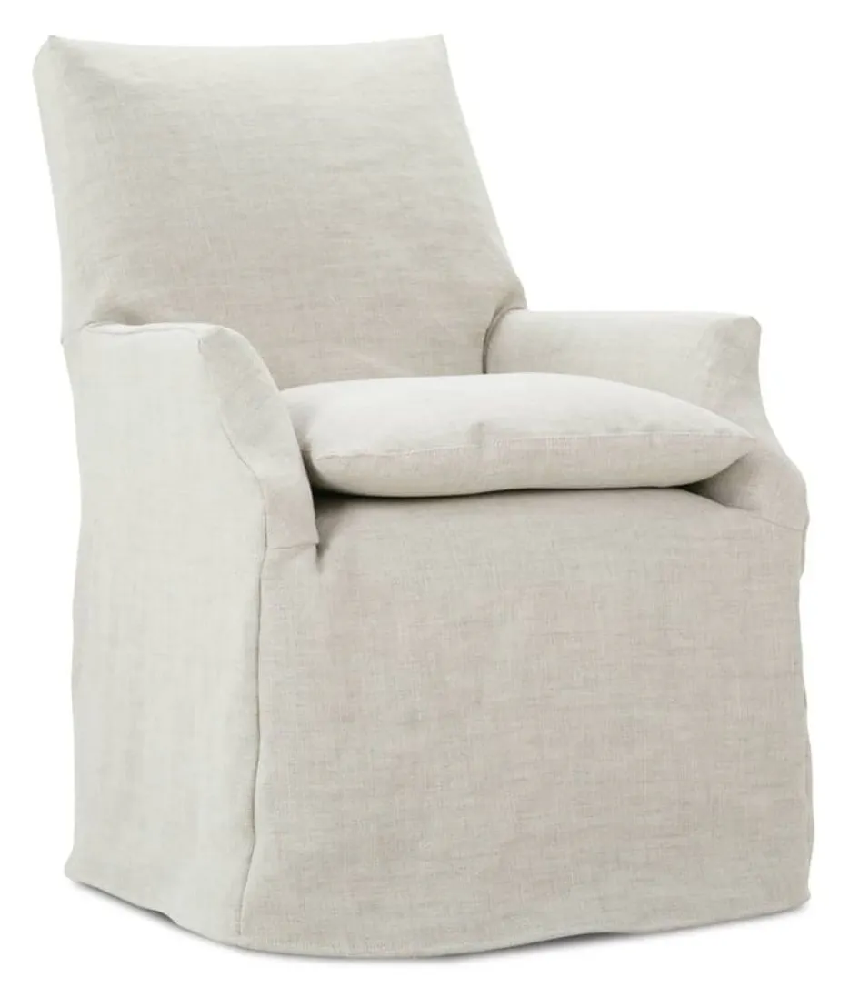 Rowe Furniture P920-SLIP-501 Cece Slipcovered Dining Chair without Casters Rowe Furniture P920-SLIP-501 Cece Slipcovered Dining Chair without Casters