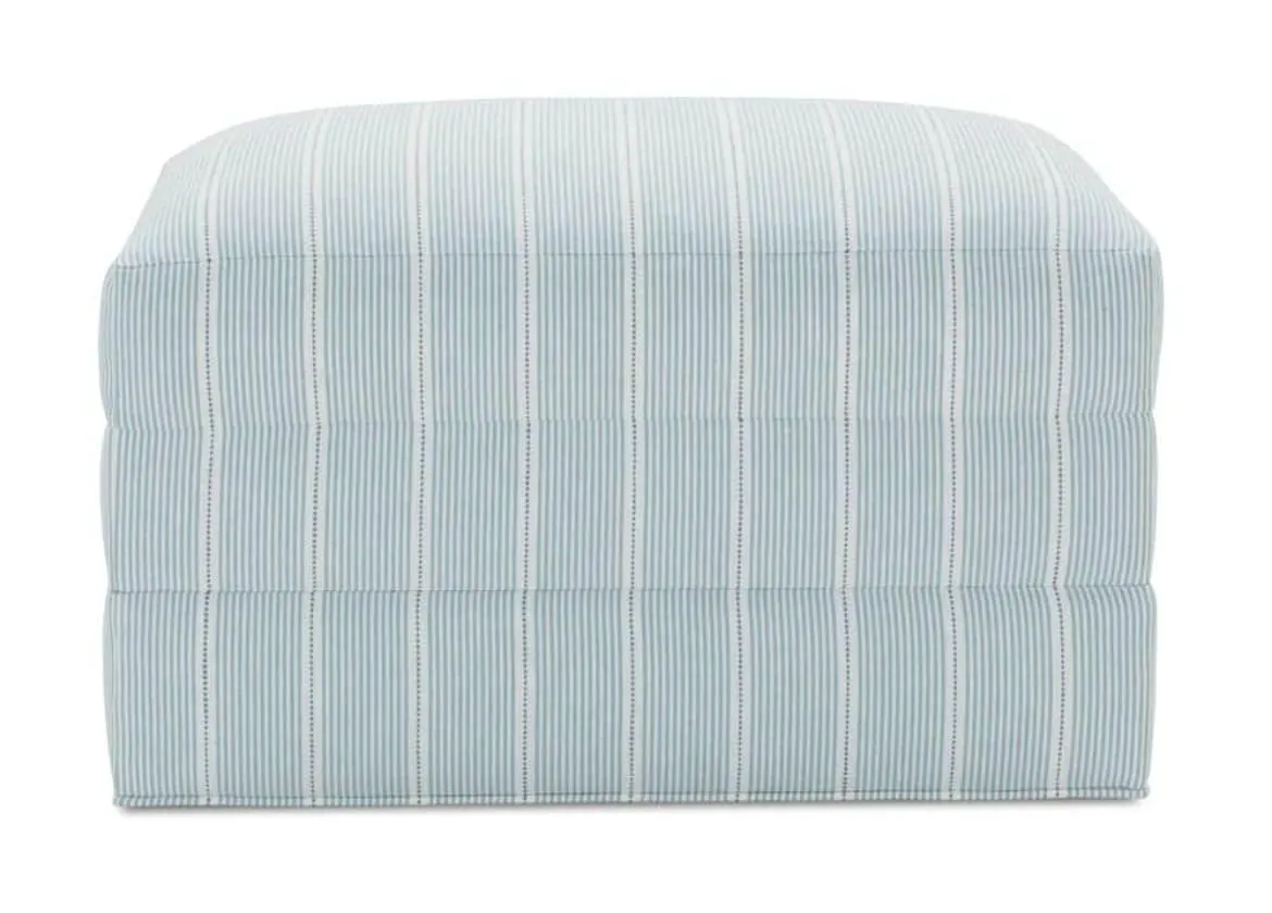 Rowe Furniture PENELOPE-075-RC Penelope Ottoman Uph to Floor