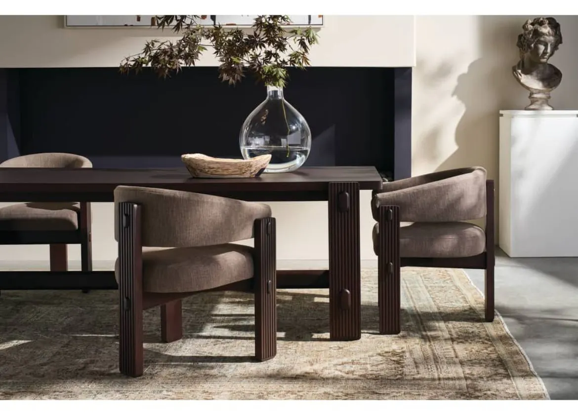 Rowe Furniture R121-501 Kindred Dining Chair - Godiva Rowe Furniture R121-501 Kindred Dining Chair - Godiva