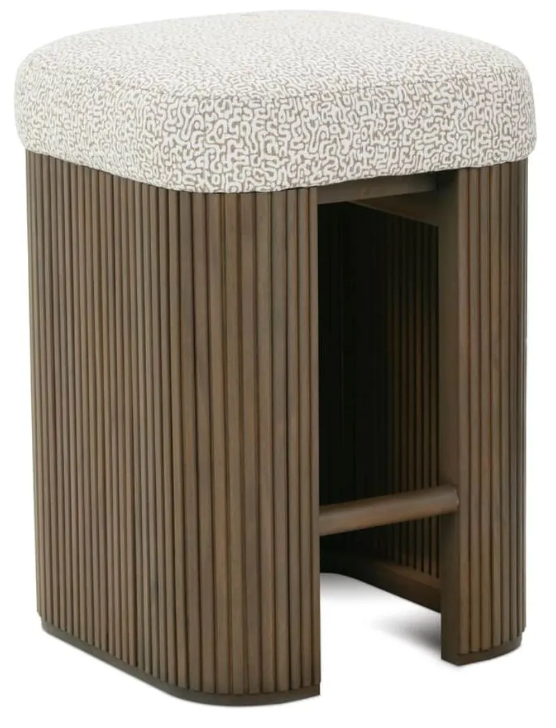 Rowe Furniture R130-541 Kindred Barstool No Back - Sesame Rowe Furniture R130-541 Kindred Barstool No Back - Sesame