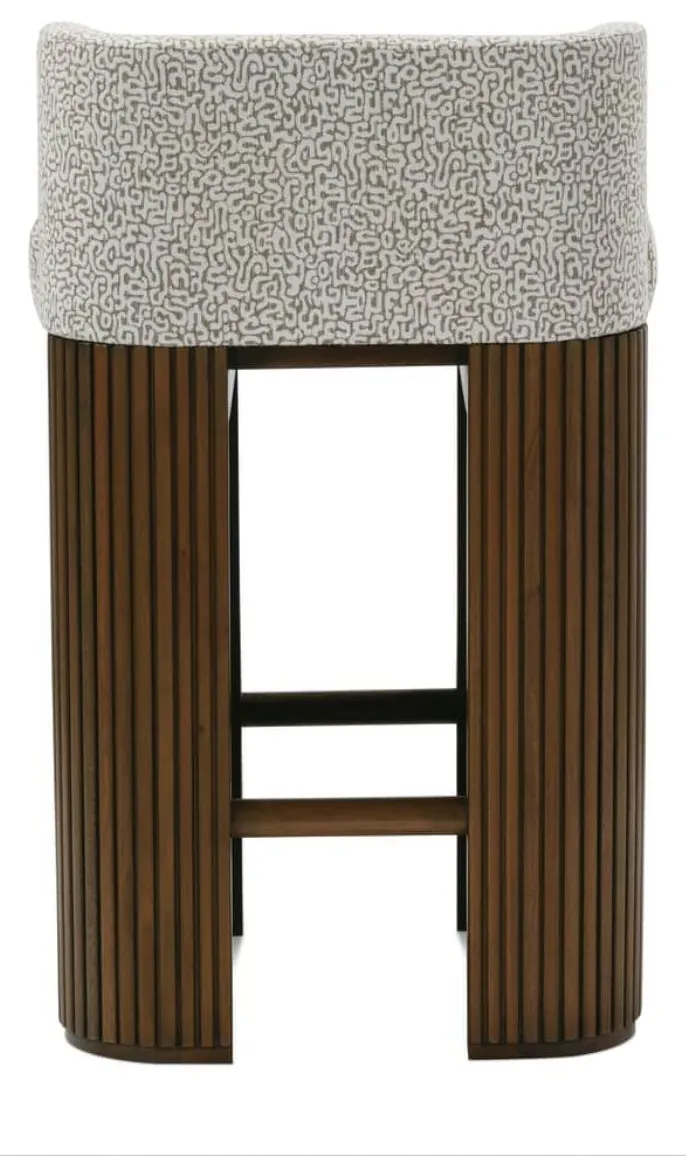 Rowe Furniture R130-546 Kindred Counter Stool with Back - Sesame Rowe Furniture R130-546 Kindred Counter Stool with Back - Sesame