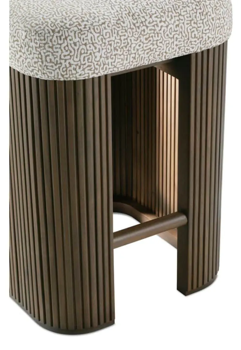 Rowe Furniture R131-547 Kindred Counter Stool No Back - Godiva Rowe Furniture R131-547 Kindred Counter Stool No Back - Godiva