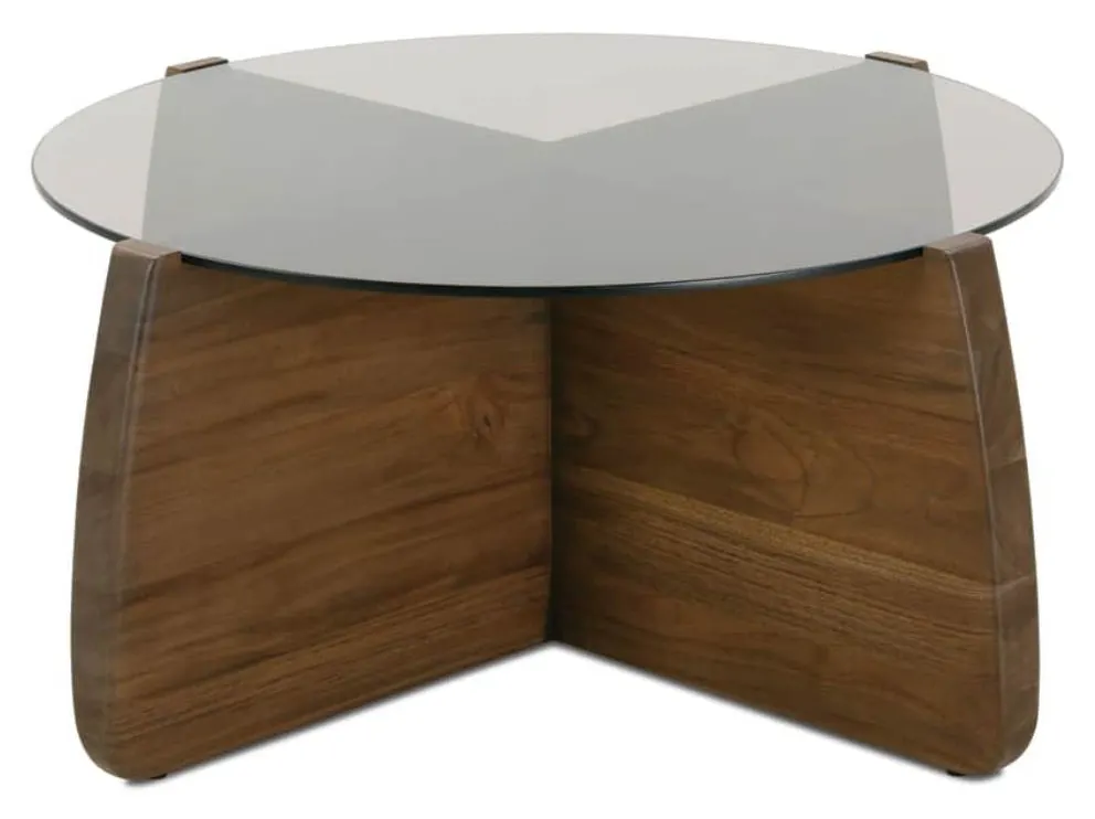 Rowe Furniture RR-11000-310 A/B Nova Round Glass Cocktail Table Rowe Furniture RR-11000-310 A/B Nova Round Glass Cocktail Table