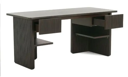 Rowe Furniture RR-11011-700 A/B Kindred Desk - Godiva Rowe Furniture RR-11011-700 A/B Kindred Desk - Godiva