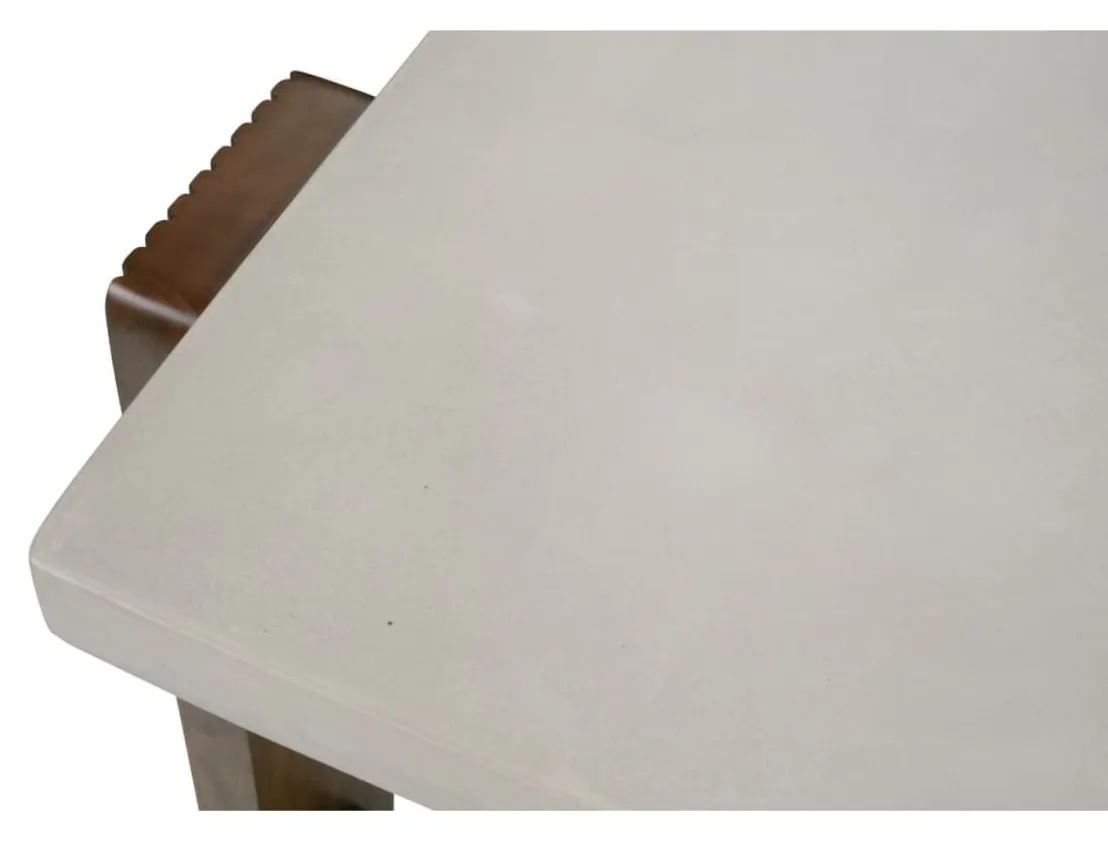 Rowe Furniture RR-11010-806 A/B Kindred Rectangle Dining Table - Mineral Top with Sesame Base Rowe Furniture RR-11010-806 A/B Kindred Rectangle Dining Table - Mineral Top with Sesame Base