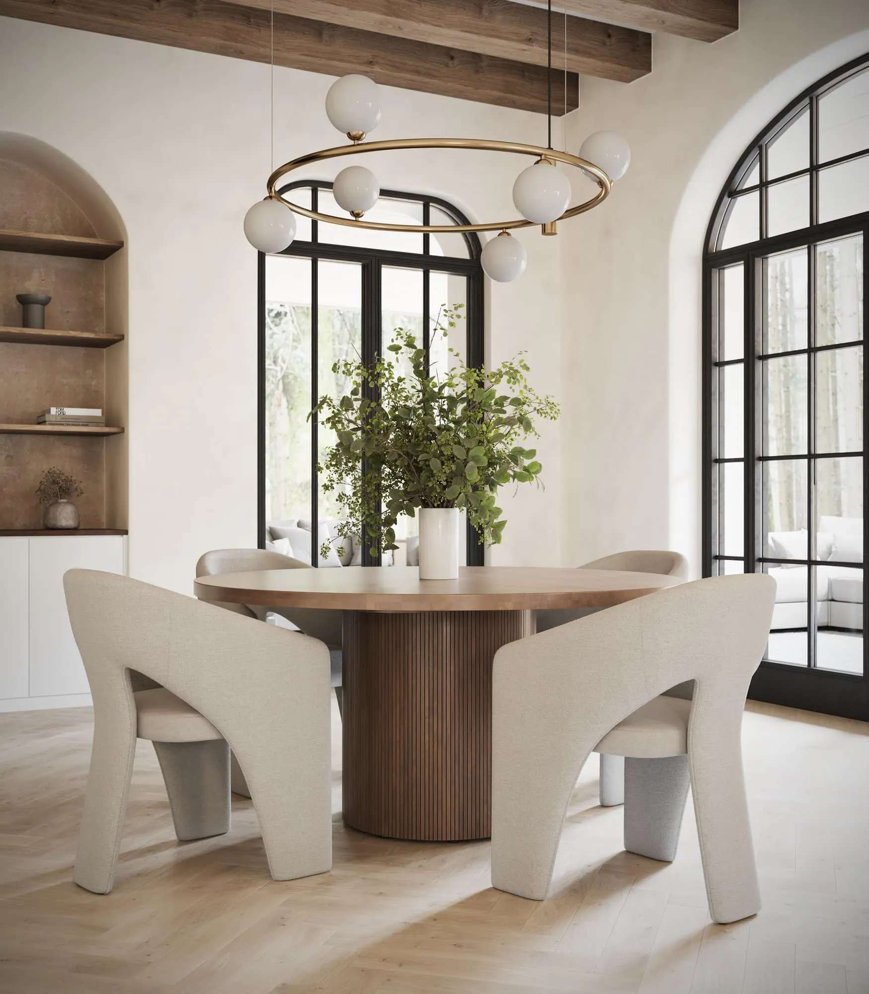 Canadel CNN-06314AKAKMNA Modern Dining Chair