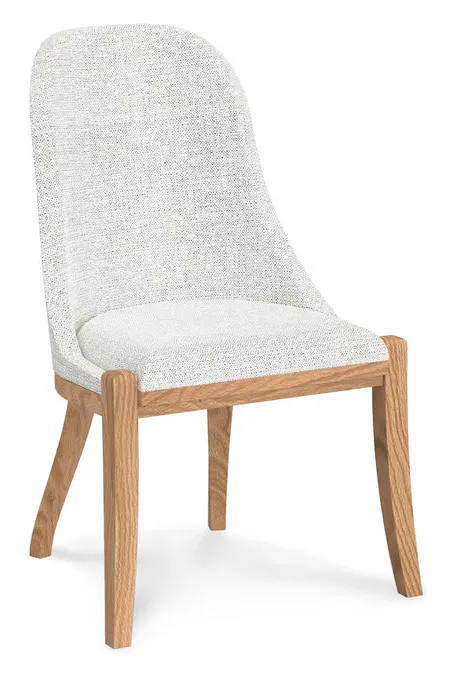 Simply Amish ECCEL-02A-L Celine Leather Side Chair Simply Amish ECCEL-02A-L Celine Leather Side Chair