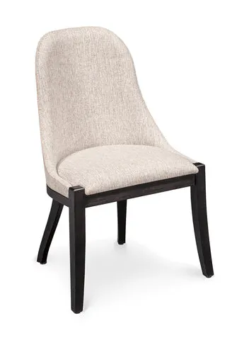 Simply Amish ECCEL-02A-L Celine Leather Side Chair Simply Amish ECCEL-02A-L Celine Leather Side Chair
