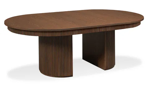 Simply Amish ETARR-G11D18E Aria Double Pedestal Table Simply Amish ETARR-G11D18E Aria Double Pedestal Table