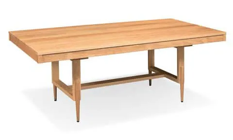 Simply Amish ETCEL-H01M21A Celine Trestle Table