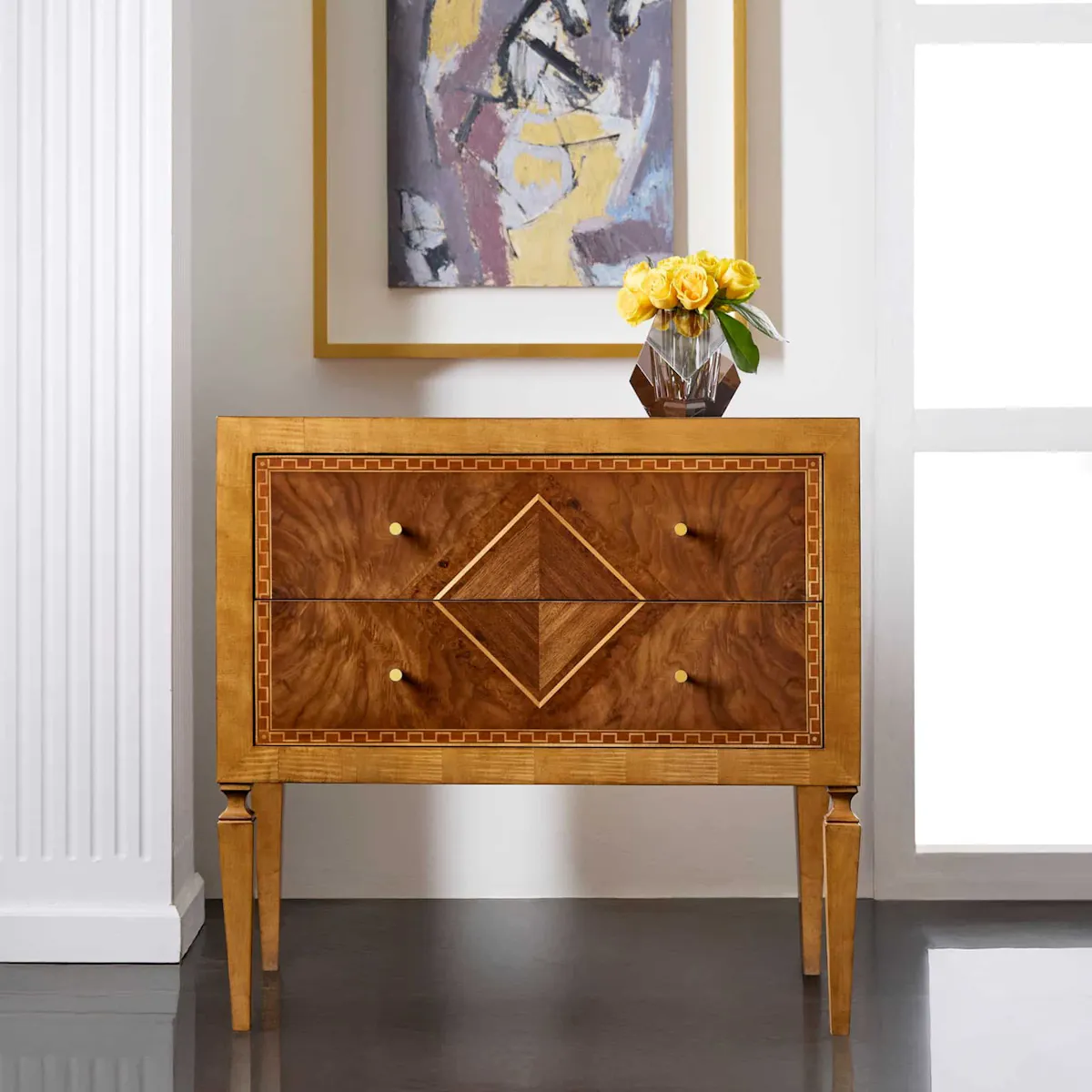 Modern History MH1192F01 Ferrara Bedside Chest Modern History MH1192F01 Ferrara Bedside Chest