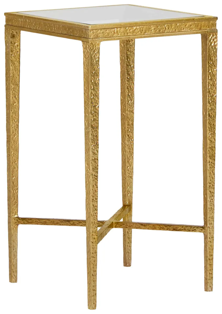 Modern History MH1204F03 Texture Square Spot Table-Ant. Brass Modern History MH1204F03 Texture Square Spot Table-Ant. Brass