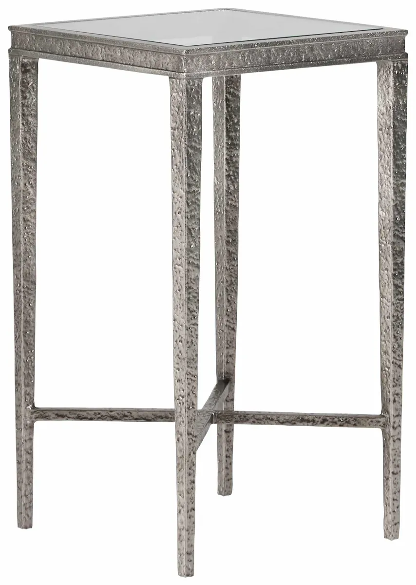 Modern History MH1204F04 Texture Square Spot Table-Ant. Aluminum Modern History MH1204F04 Texture Square Spot Table-Ant. Aluminum
