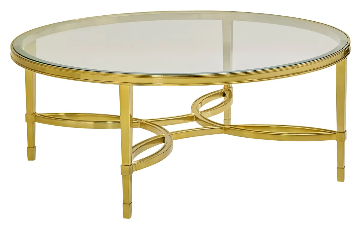 Modern History MH1229F01 Brielle Round Cocktail Table Modern History MH1229F01 Brielle Round Cocktail Table