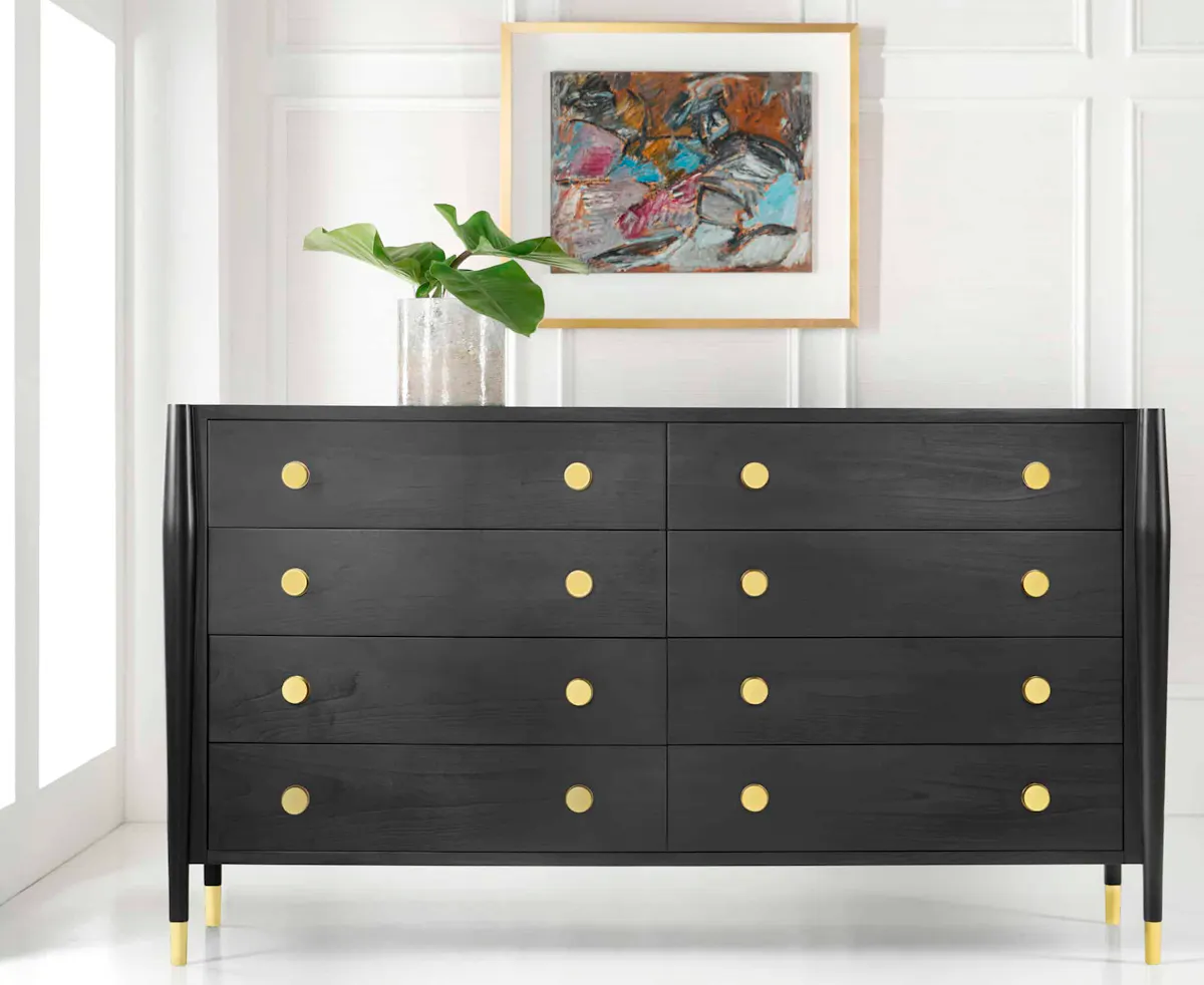 Modern History MH1248F01 Concourde Dresser-Ebony Modern History MH1248F01 Concourde Dresser-Ebony