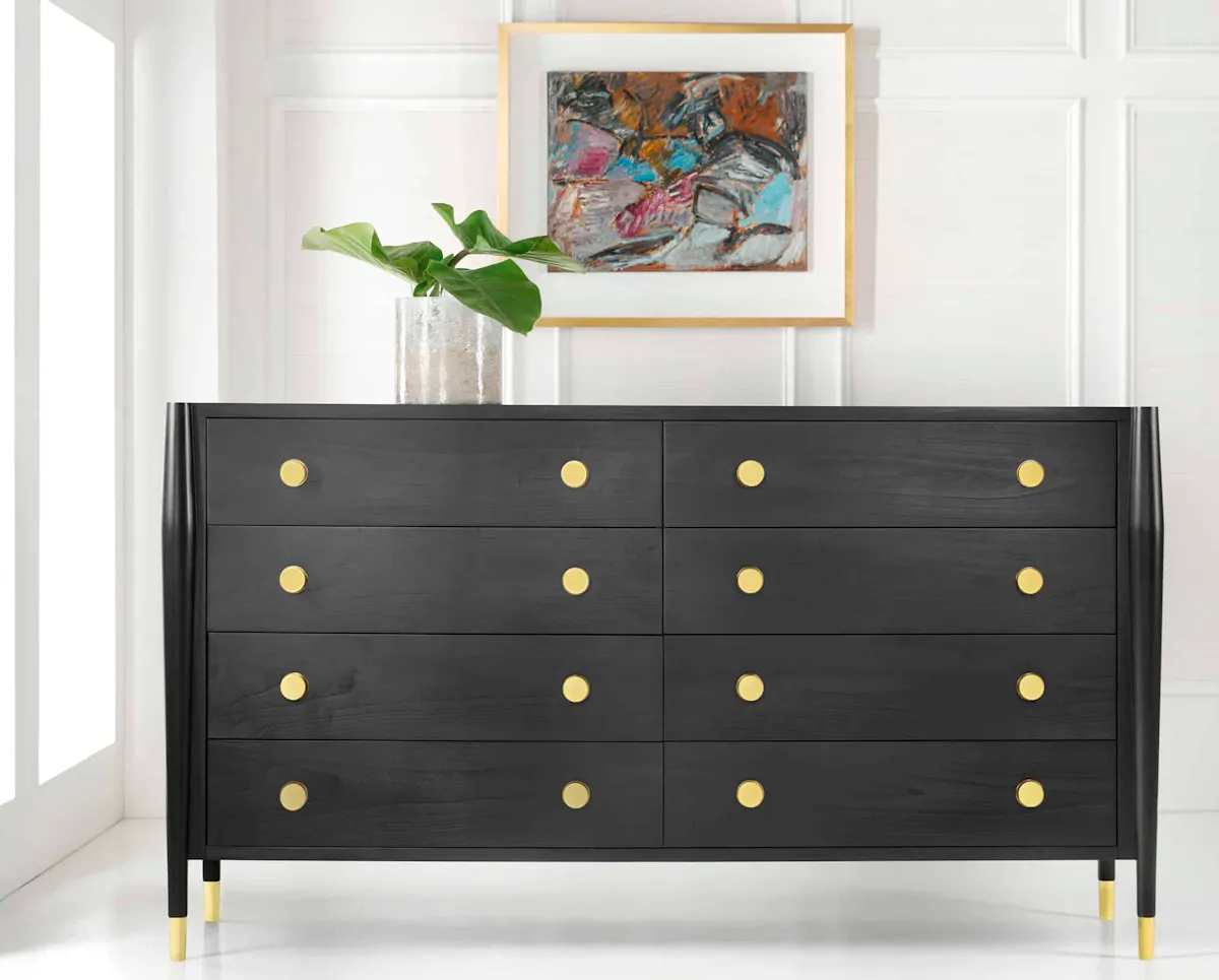 Modern History MH1248F01 Concourde Dresser-Ebony Modern History MH1248F01 Concourde Dresser-Ebony