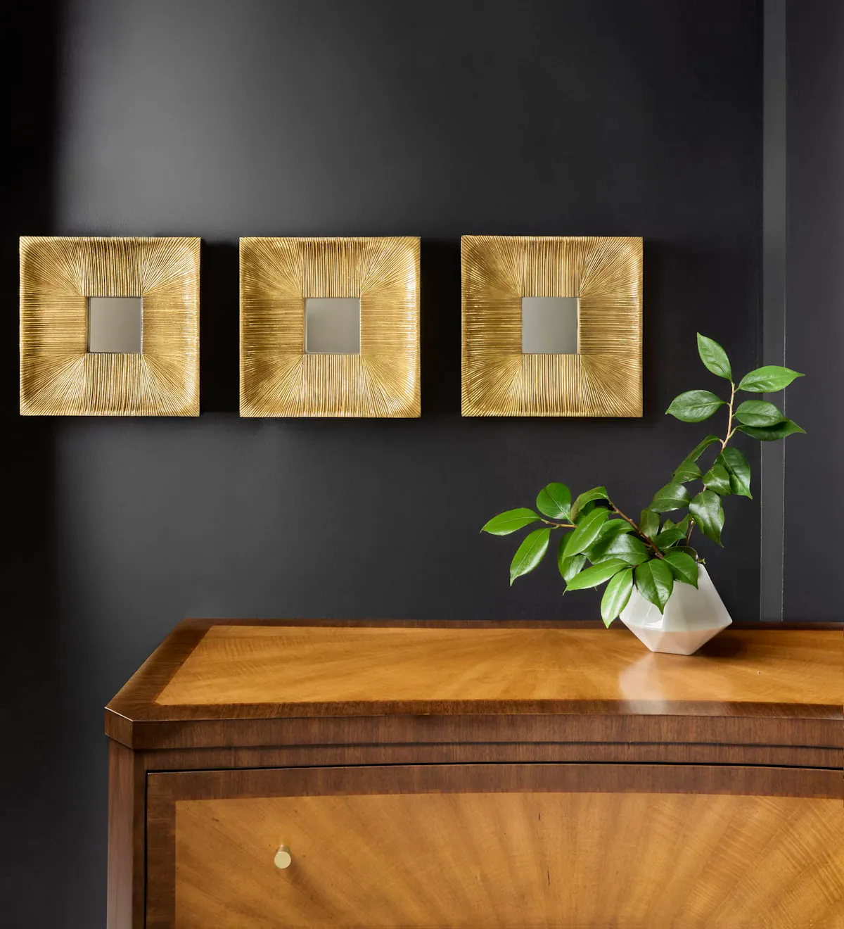 Modern History MH1276F01 Small Parisan Mirrors -Set of 3 Modern History MH1276F01 Small Parisan Mirrors -Set of 3