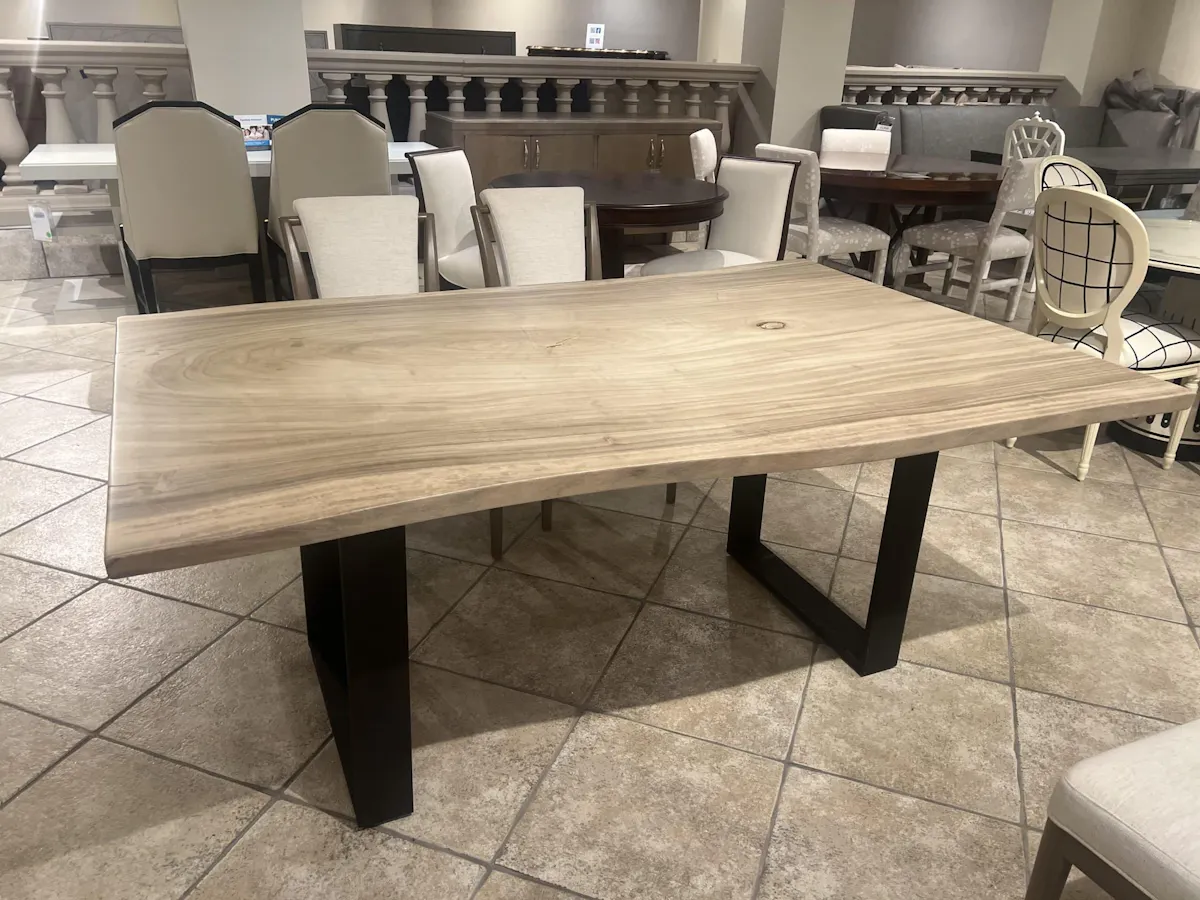 Century CR9-989TB 72" Custom Live Edge Table Century CR9-989TB 72" Custom Live Edge Table