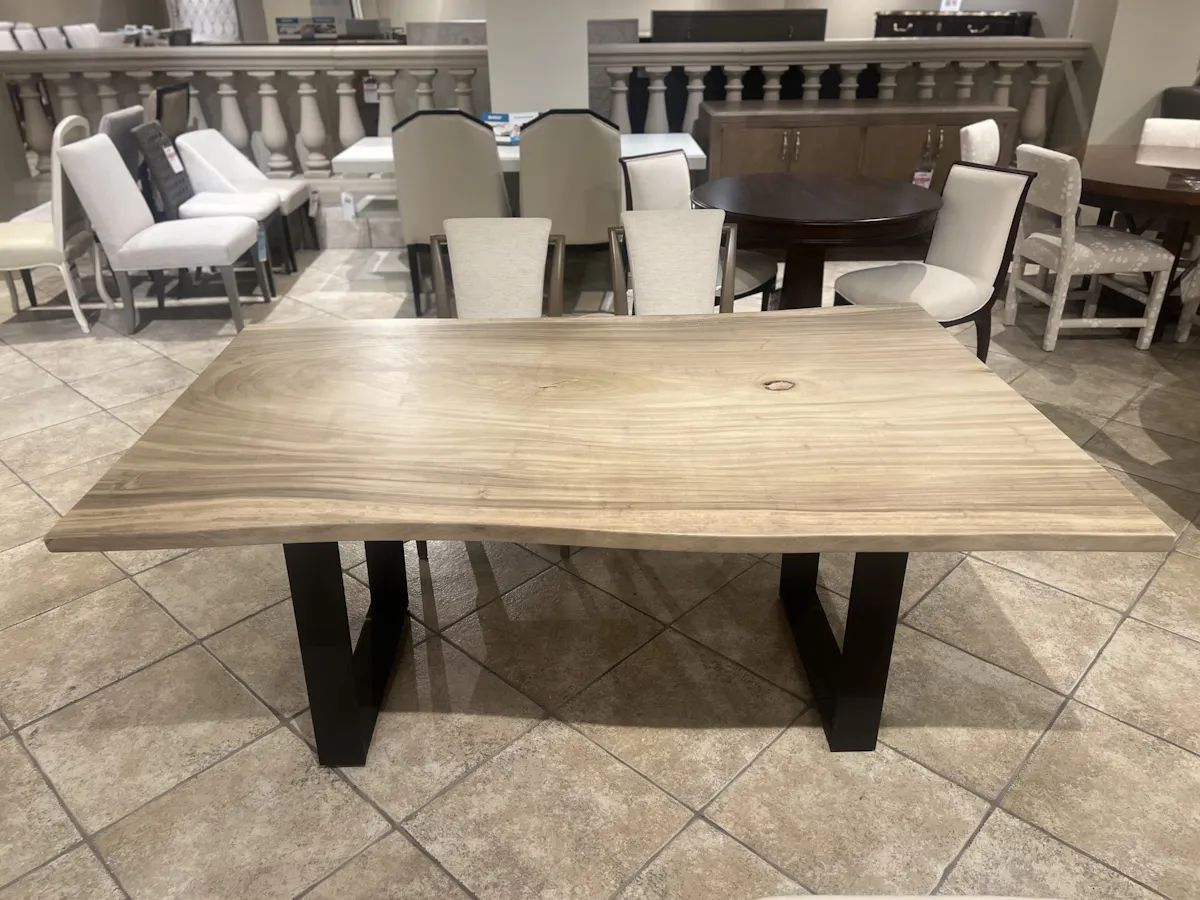 Century CR9-989TB 72" Custom Live Edge Table Century CR9-989TB 72" Custom Live Edge Table