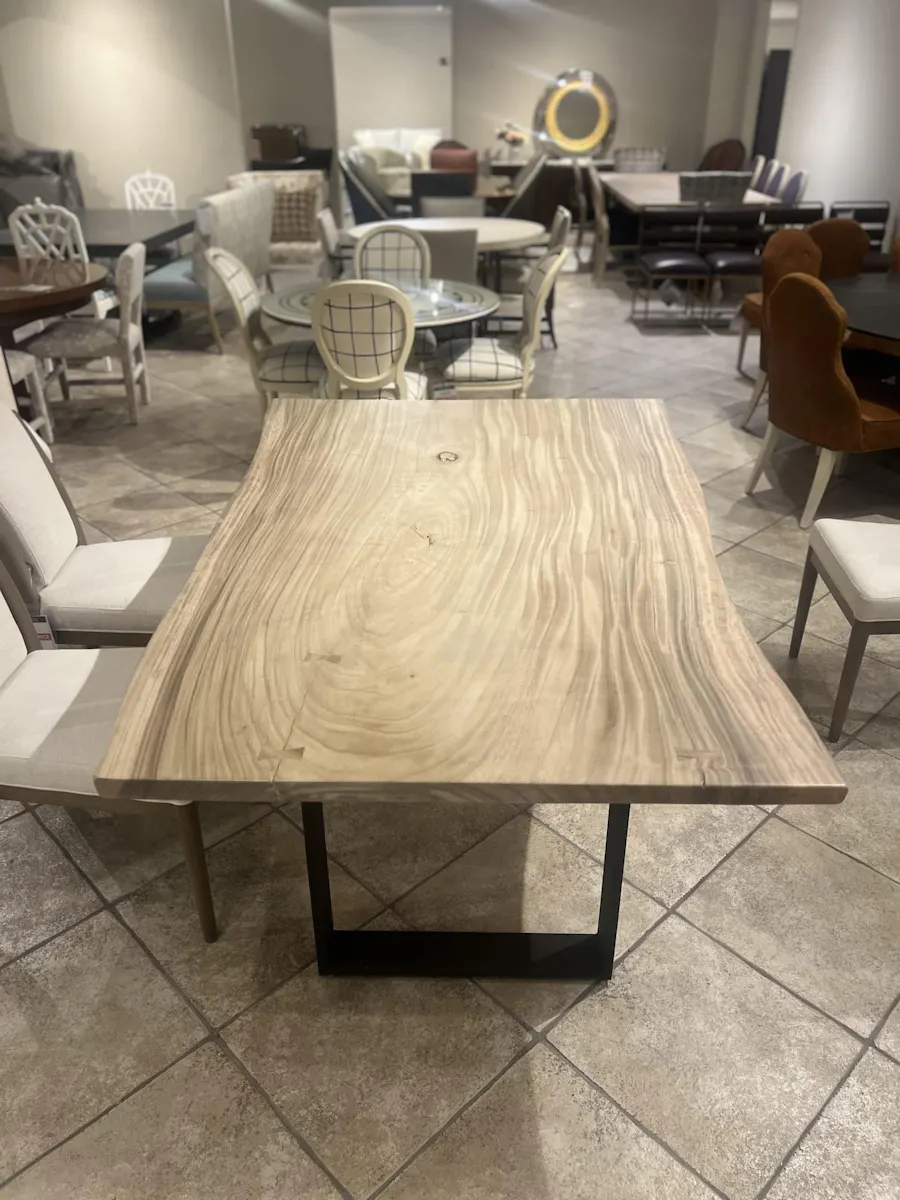 Century CR9-989TB 72" Custom Live Edge Table Century CR9-989TB 72" Custom Live Edge Table