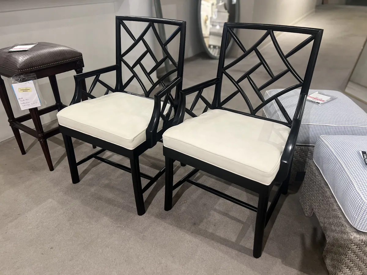 Hickory Chair HC2551-10/100 Fretwork Dining Chair Hickory Chair HC2551-10/100 Fretwork Dining Chair